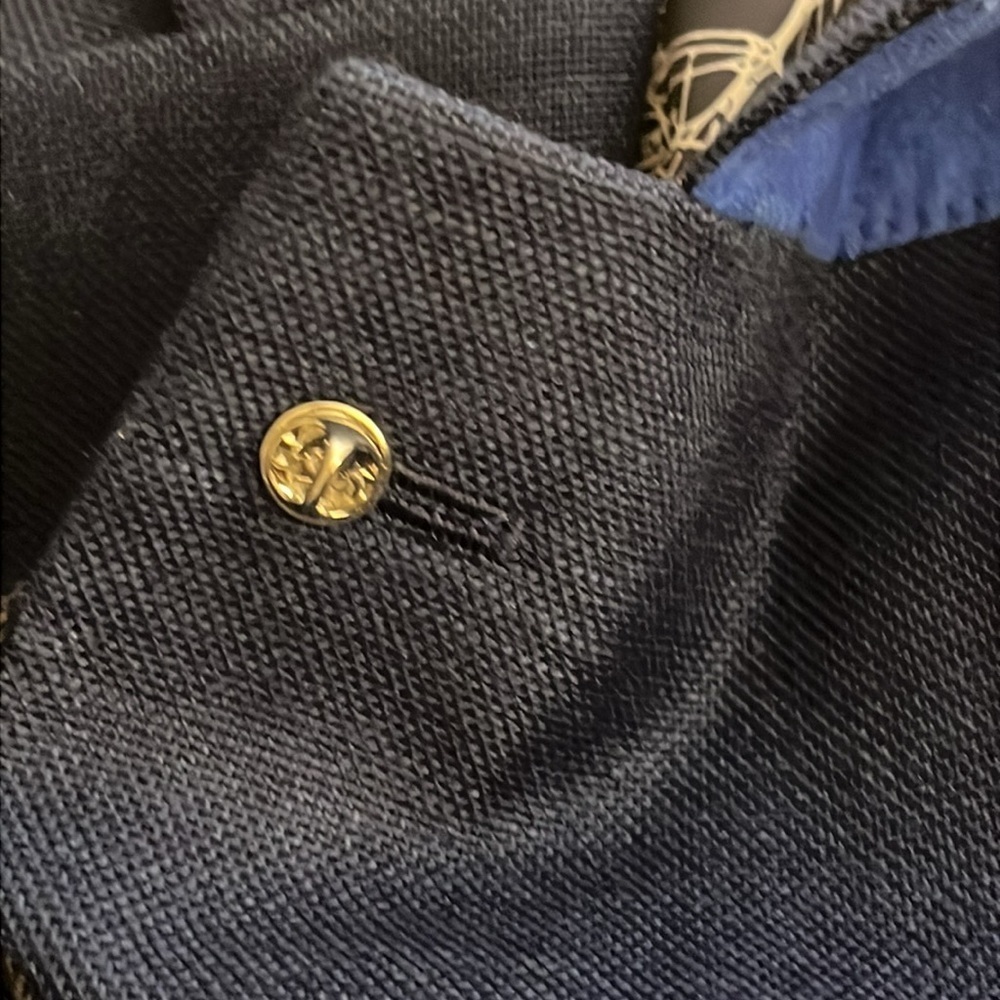 Nautica | New blazer/suit jacket Jensen double button/vent Mens size 41R stretch - Picture 10 of 11